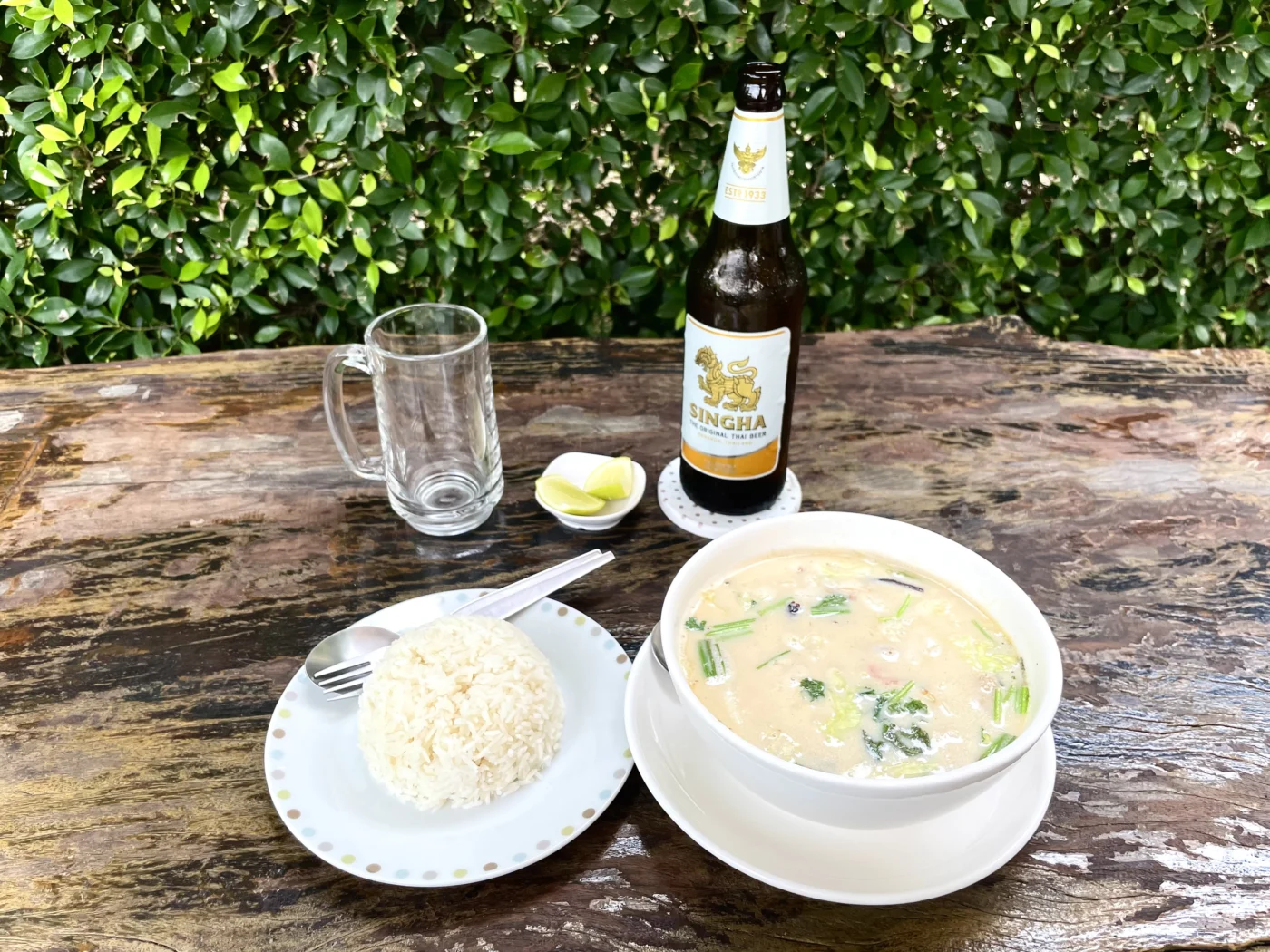 スープの頂き方